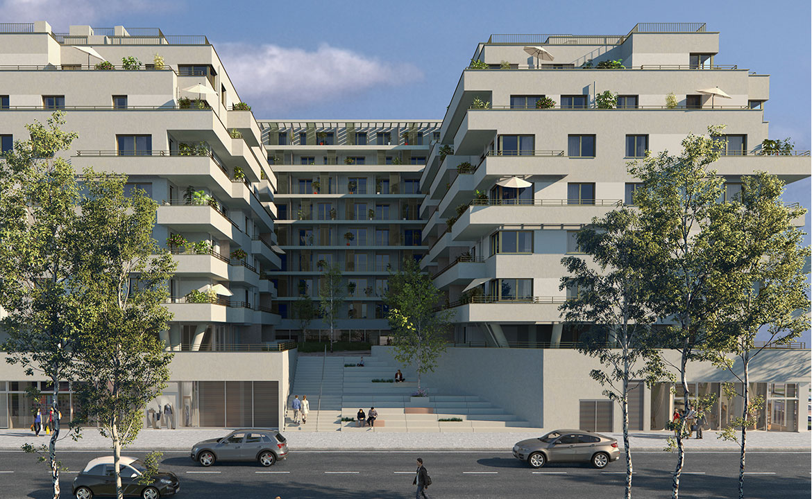 Donaukai Wohnung Miete Wien Projekt Architektur 02